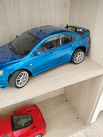 Mitsubishi evo in scala 1/10 