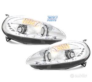 FARI FIAT GRANDE PUNTO 05-08 LUCE DIURNA FONDO CRO