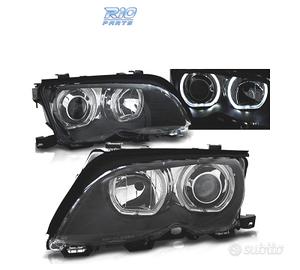 FARI BMW E46 01-05 ANGEL EYES LED NERI