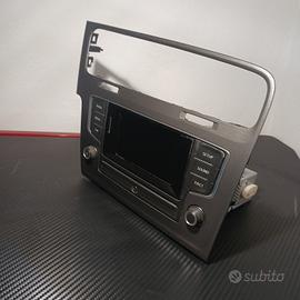 Autoradio VW Golf 7 5G0035867 + Cornice