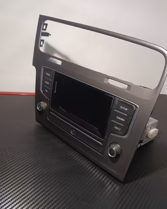 Autoradio VW Golf 7 5G0035867 + Cornice