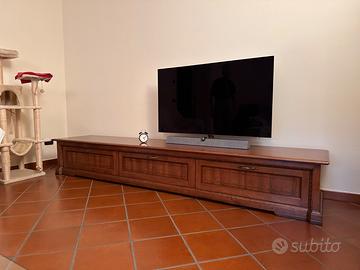 Base TV Legno Massello