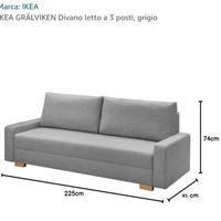 Divano letto IKEA “Gralviken”