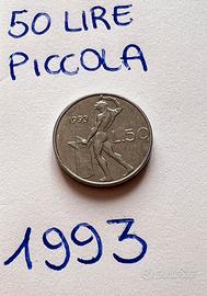 Moneta 50 lire piccola