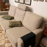 divano letto  in cotone sfoderabile  3 posti