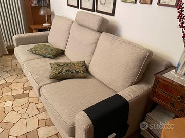 divano letto  in cotone sfoderabile  3 posti