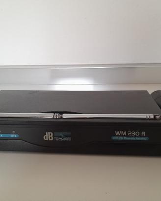 radiomicrofono db wm 230 r