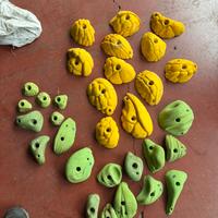 Placche per parito da arrampicata