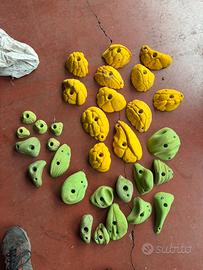 Placche per parito da arrampicata