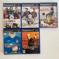 Giochi PS2 pack CALCIO