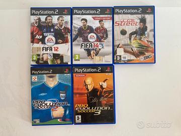Giochi PS2 pack CALCIO