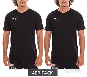Set 4 T-Shirt PUMA 100 % Cotone