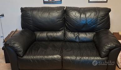 divano in pelle 2 posti 