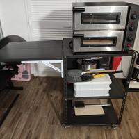 forno pizza doppia camera elettrico gastrodomus