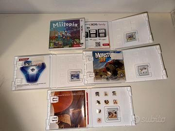 Giochi Nintendo 3DS: Miitopia, PES, Monster 3D
