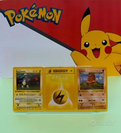 Carte pokemon set base prima edizione