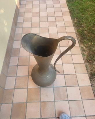 Porta ombrello vintage in ottone