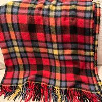 Coperta plaid lana