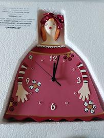 Egan Orologio Da Parete in Ceramica Le Pupazze