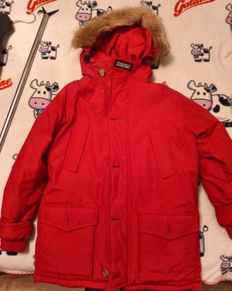 Woolrich parka rosso