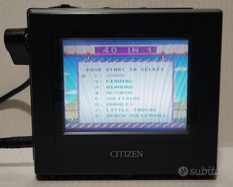 Citizen Monitor LCD Colori 3 Pollici Anno 1990