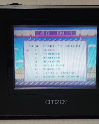 Citizen Monitor LCD Colori 3 Pollici Anno 1990