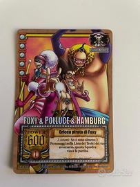 Carta One Piece Foxy & Polluce & Hamburg SH-T03
