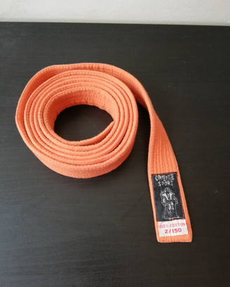 Cintura arancione per Judo