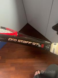 wilson pro staff 97SL lite spine racxhetta tennis