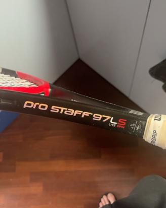 wilson pro staff 97SL lite spine racxhetta tennis