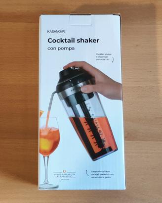 Cocktail shaker automatico con pompa