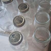 12 caraffe vetro Quattro Stagioni 