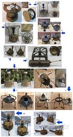 Fornellino militare campo Gibizita Phoenix rame