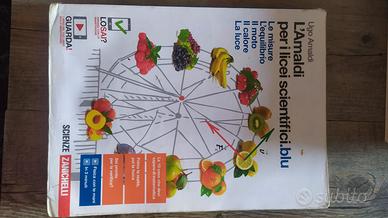 Libro di fisica per liceo scientifico Nuovo Amaldi