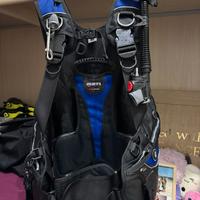 set muta x immersioni della Mares pari al nuovo