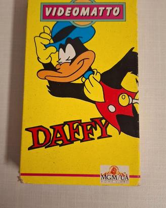 Videocassetta VHS Daffy Collana Videomatto anni 80