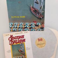 Vinile "La Canzone Italiana" Tutti al mare