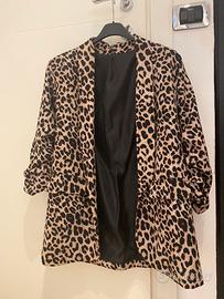 Blazer leopardato
