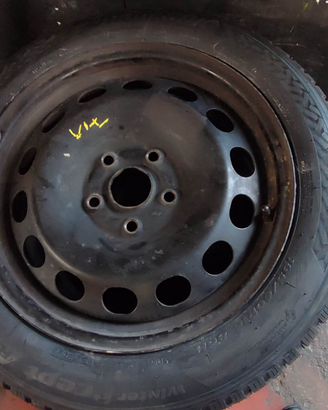 Cerchi di ferro originali Volkswagen da 16