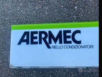 Insegne pubblicitarie aermec e ecoflam