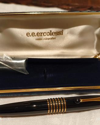 elegante penna stilografica Aurora, completa