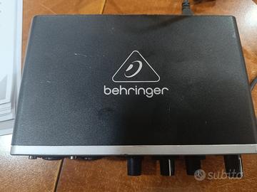 scheda audio behringher umc202