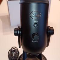 Blue Yeti Microfono Professionale USB 