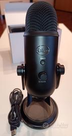 Blue Yeti Microfono Professionale USB 