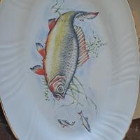 Servizio pesce 7 pezzi Porcellana Tognana 