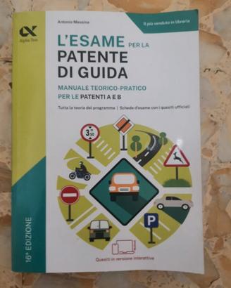 manuale e eserciziario patente di guida A e B 