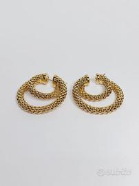 Orecchini oro 18 kt gr. 15.83 Fope
