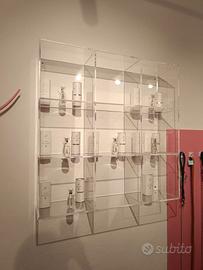 Espositore da Parete in Plexiglass Trasparente