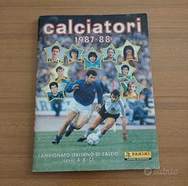 album calciatori panini 1987-88 completo e bollini
