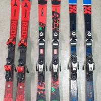 Sci SL Atomic 124, Rossignol 135 GS Dynastar 143